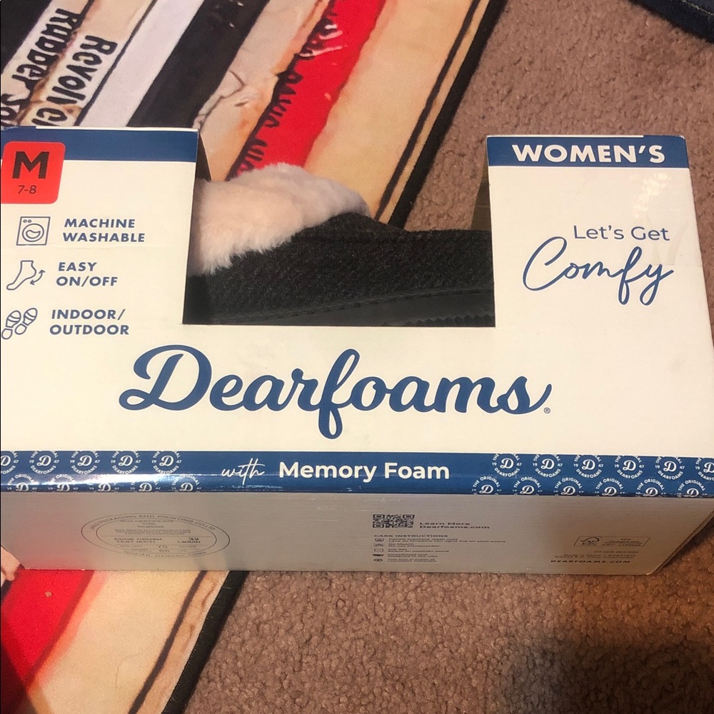 Dearfoams Easy On/Off Slippers